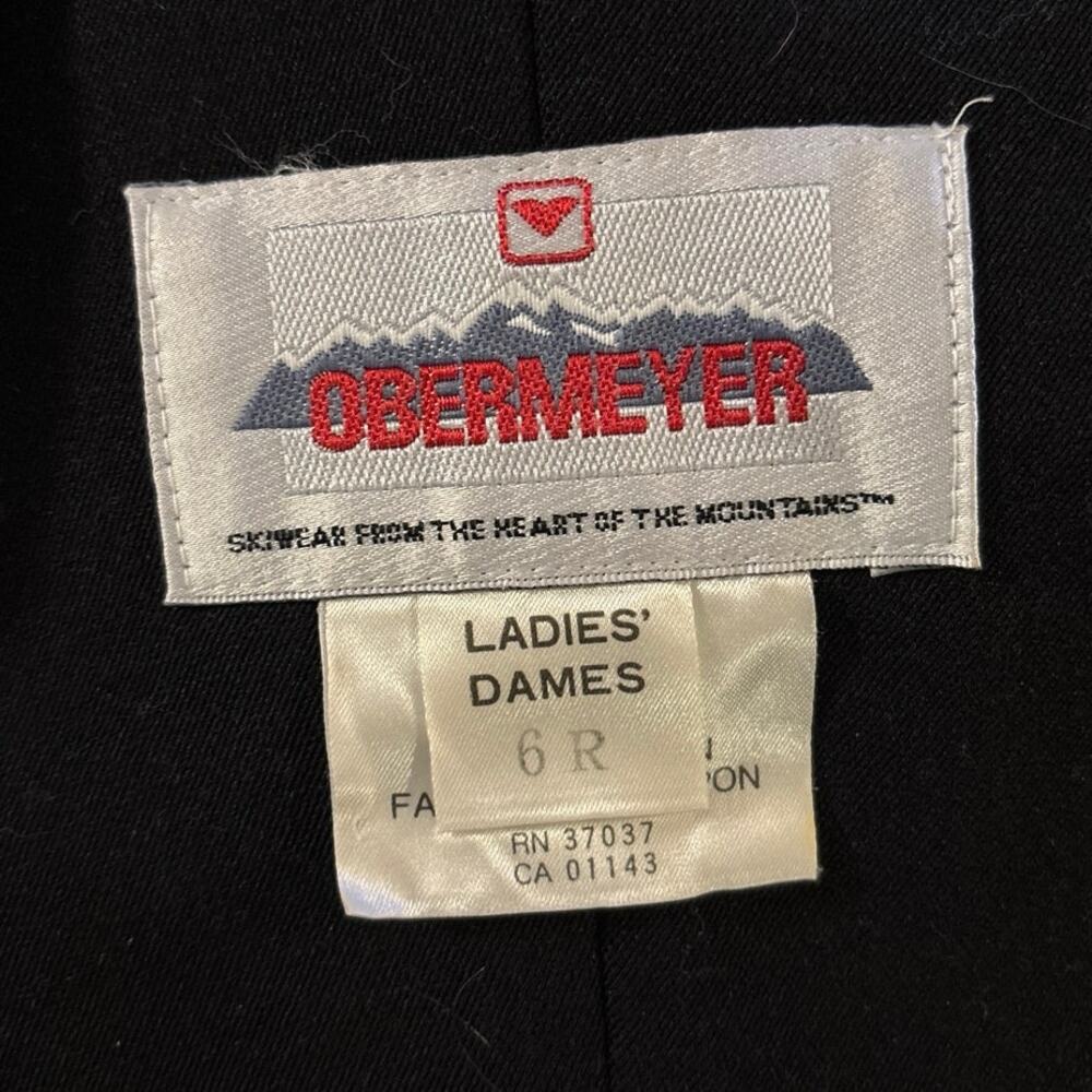 Obermeyer Women’s Size 6 Regular Ski Bibs Suit St… - image 3